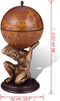 vidaXL - Globebar - Atlas - 42x42x85 - cm