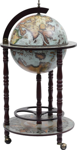 vidaXL - Globebar - eucalyptushout - blauw