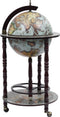 vidaXL - Globebar - eucalyptushout - blauw