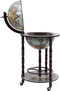 vidaXL - Globebar - eucalyptushout - blauw