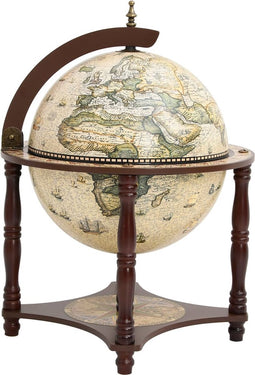 vidaXL - Globebar - massief - eucalyptushout - bruin
