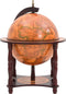 vidaXL - Globebar - massief - eucalyptushout - bruin