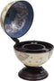 vidaXL - Globebar - tafelmodel - eucalyptushout - groen