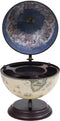 vidaXL - Globebar - tafelmodel - eucalyptushout - groen