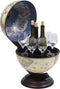 vidaXL - Globebar - tafelmodel - eucalyptushout - groen