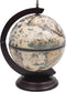 vidaXL - Globebar - tafelmodel - eucalyptushout - wit