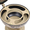 vidaXL - Globebar - tafelmodel - eucalyptushout - wit