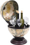 vidaXL - Globebar - tafelmodel - eucalyptushout - wit