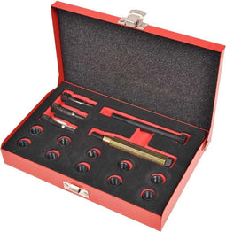 vidaXL Gloeibougie draad reparatie set M10 x 1.0 mm 15-delig