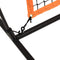 vidaXL - Golftrainingsnet - 215x107x216 - cm - polyester - zwart - en - oranje
