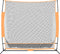 vidaXL - Golftrainingsnet - 215x107x216 - cm - polyester - zwart - en - oranje