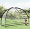vidaXL - Golftrainingsnet - 300x150x210 - cm - polyester - zwart