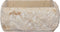 vidaXL - Gootsteen - 30x30x13 - cm - marmer - crèmekleurig