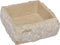 vidaXL - Gootsteen - 30x30x13 - cm - marmer - crèmekleurig