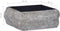 vidaXL - Gootsteen - 30x30x13 - cm - marmer - zwart