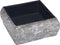 vidaXL - Gootsteen - 30x30x13 - cm - marmer - zwart