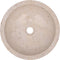 vidaXL - Gootsteen - 40x12 - cm - marmer - crème