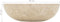 vidaXL - Gootsteen - 40x12 - cm - marmer - crème