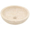 vidaXL - Gootsteen - 40x12 - cm - marmer - crème
