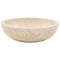 vidaXL - Gootsteen - 40x12 - cm - marmer - crème
