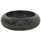 vidaXL - Gootsteen - 40x12 - cm - marmer - zwart