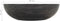 vidaXL - Gootsteen - 40x12 - cm - marmer - zwart