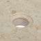 vidaXL - Gootsteen - 40x40x10 - cm - marmer - crèmekleurig