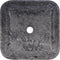 vidaXL - Gootsteen - 40x40x10 - cm - marmer - grijs