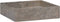 vidaXL - Gootsteen - 40x40x10 - cm - marmer - grijs