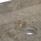 vidaXL - Gootsteen - 40x40x10 - cm - marmer - grijs