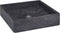 vidaXL - Gootsteen - 40x40x10 - cm - marmer - zwart