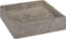 vidaXL - Gootsteen - 40x40x10 - cm - marmer - zwart