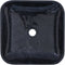 vidaXL - Gootsteen - 40x40x10 - cm - marmer - zwart