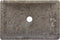 vidaXL - Gootsteen - 45x30x12 - cm - marmer - hoogglans - crèmekleurig
