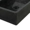 vidaXL - Gootsteen - 45x30x12 - cm - marmer - hoogglans - zwart