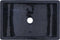 vidaXL - Gootsteen - 45x30x12 - cm - marmer - hoogglans - zwart