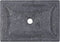 vidaXL - Gootsteen - 50x35x10 - cm - marmer - grijs