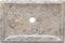 vidaXL - Gootsteen - 50x35x10 - cm - marmer - grijs