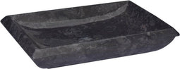 vidaXL - Gootsteen - 50x35x10 - cm - marmer - zwart