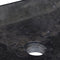 vidaXL - Gootsteen - 50x35x10 - cm - marmer - zwart