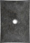 vidaXL - Gootsteen - 50x35x12 - cm - marmer - zwart