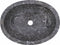 vidaXL - Gootsteen - 53x40x15 - cm - marmer - grijs