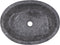vidaXL - Gootsteen - 53x40x15 - cm - marmer - grijs