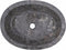 vidaXL - Gootsteen - 53x40x15 - cm - marmer - grijs
