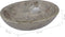 vidaXL - Gootsteen - 53x40x15 - cm - marmer - grijs