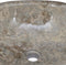 vidaXL - Gootsteen - 53x40x15 - cm - marmer - grijs