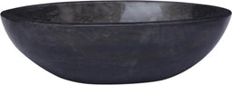 vidaXL - Gootsteen - 53x40x15 - cm - marmer - zwart
