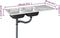 vidaXL - Gootsteen - dubbele - bakken - 1200x500x155 - mm - roestvrij - staal - zilver