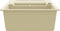 vidaXL - Gootsteen - dubbele - bakken - graniet - beige