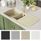 vidaXL - Gootsteen - dubbele - bakken - graniet - beige